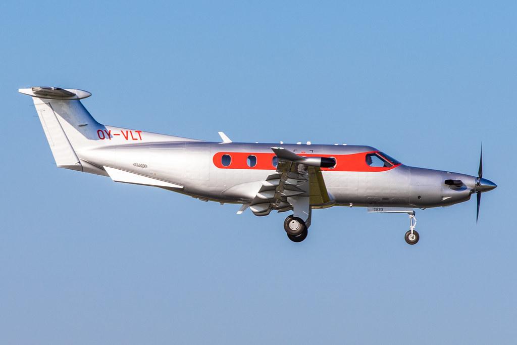 Hamburg Airport: Air Alsie (6I / MMD) |  Pilatus PC-12/47E PC12 | OY-VLT | MSN 1870