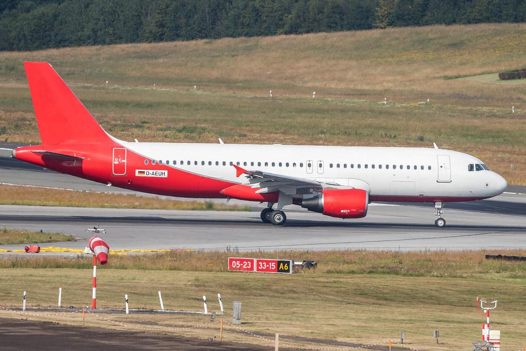 Hamburg Airport: Eurowings (EW / EWG) | Operator: Germanwings | Airbus A320-214 A320 | D-AEUH | MSN 4329