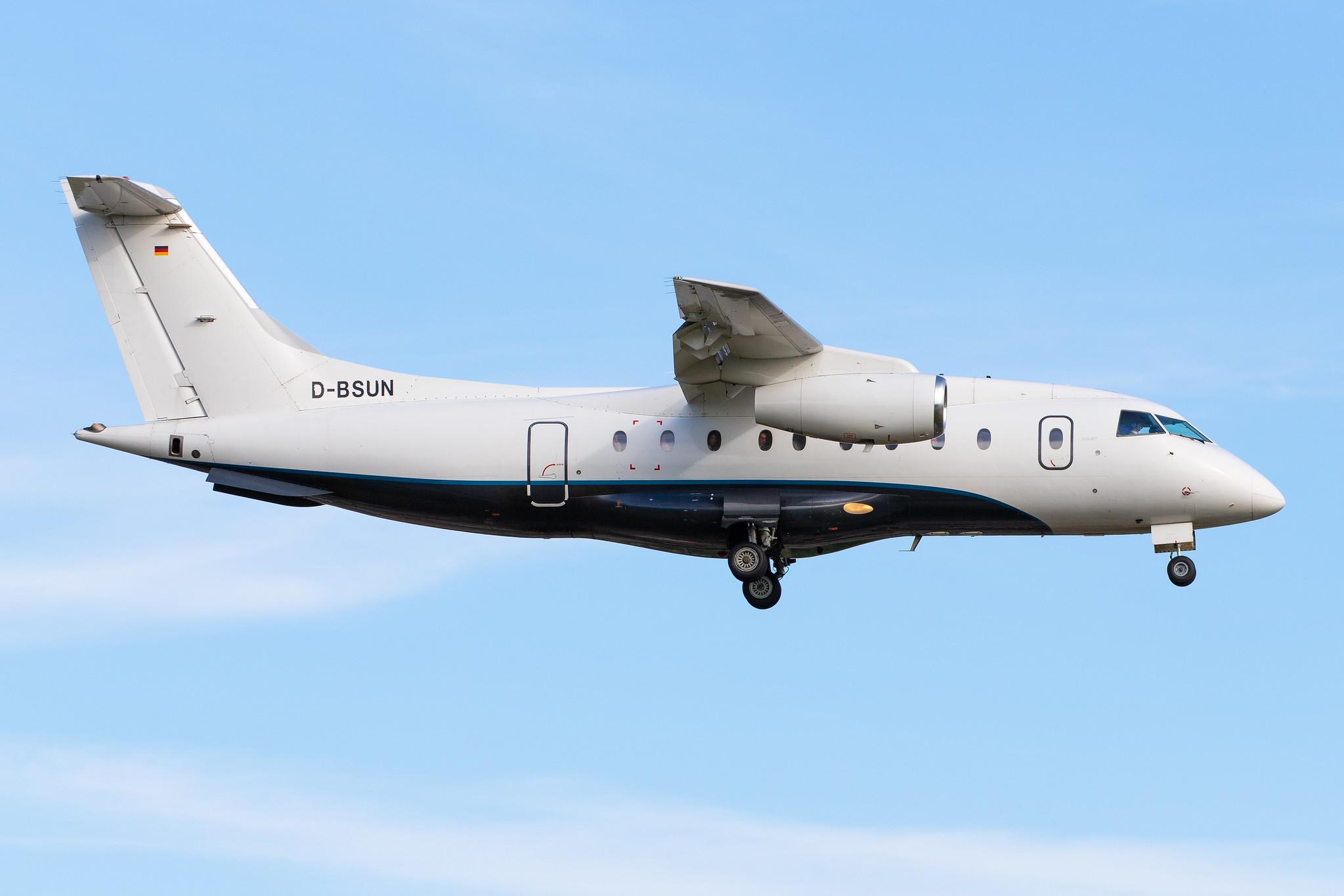 Hamburg Airport: Sun-Air (EZ / SUS) |  Dornier 328-310 JET J328 | D-BSUN | MSN 3147