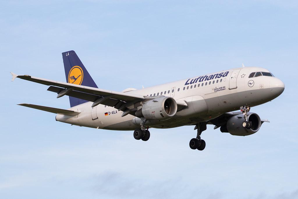 Hamburg Airport: Lufthansa (LH / DLH) |  Airbus A319-114 A319 | D-AILA | MSN 0609