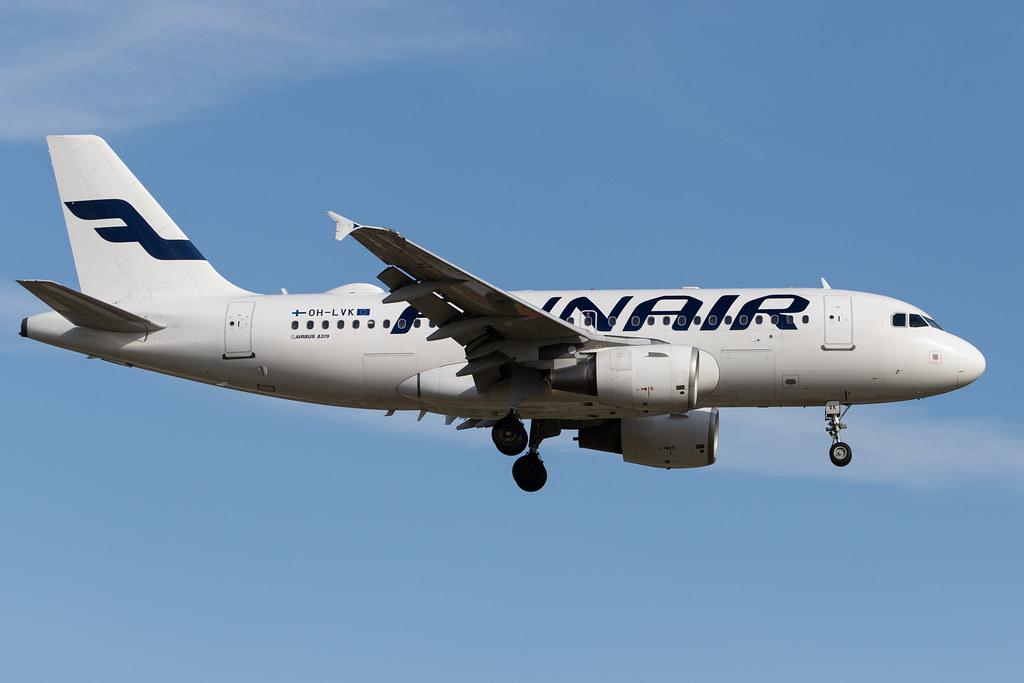 Hamburg Airport: Finnair (AY / FIN) |  Airbus A319-112 A319 | OH-LVK | MSN 2124