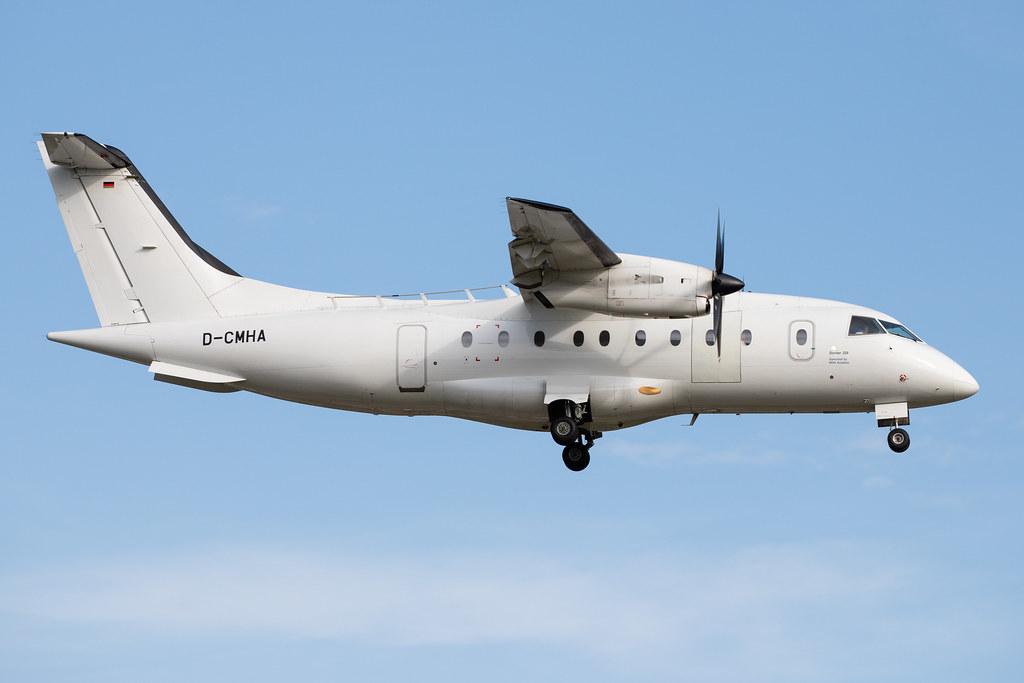 Hamburg Airport: Rhein-Neckar-Air (M2 / MHV) | Operator: MHS Aviation |  Dornier 328-110 D328 | D-CMHA | MSN 3023