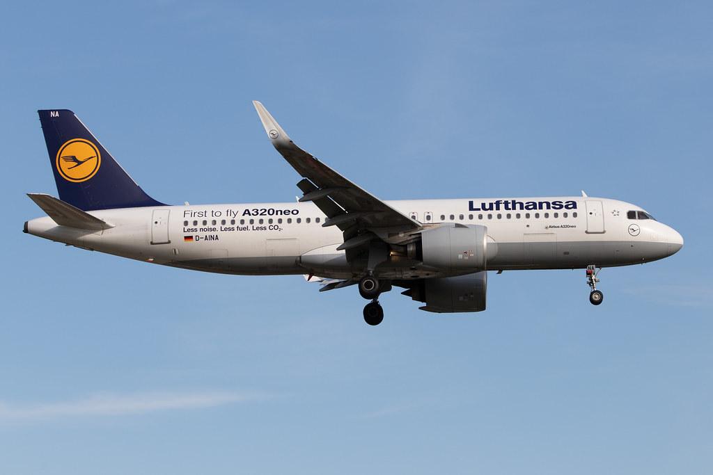 Hamburg Airport: Lufthansa (LH / DLH) | Livery: First to Fly A320neo | Airbus A320-271N A20N | D-AINA | MSN 6801