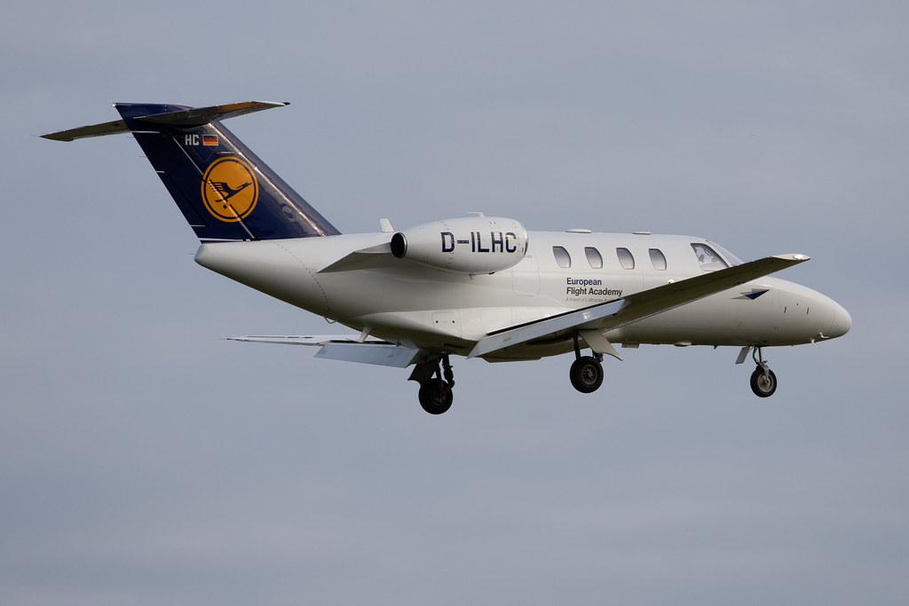 Hamburg Airport: Lufthansa Flight Training (LH / DLH) | Operator: Lufthansa |  Cessna 525 CitationJet CJ1+ C525 | D-ILHC | MSN 525-0695