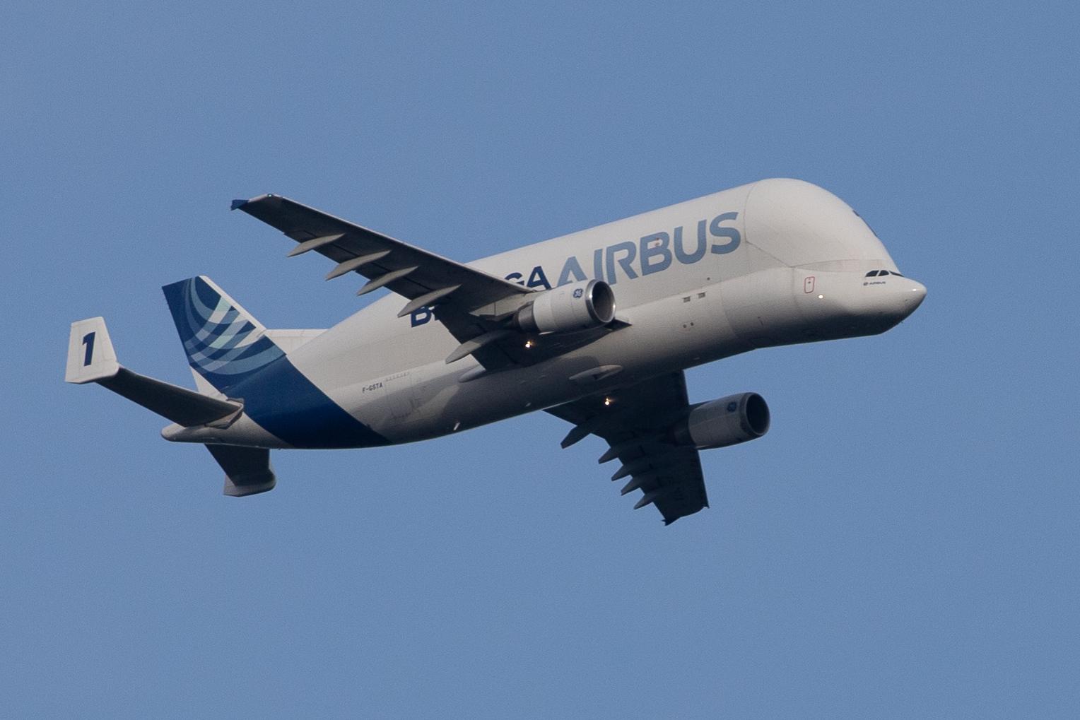 Hamburg Airport: Airbus Transport International (4Y / BGA) |  Airbus A300-608ST Beluga A3ST | F-GSTA | MSN 655