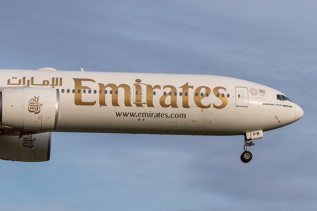 Hamburg Airport: Emirates (EK / UAE) |  Boeing 777-31H(ER) B77W | A6-EPM | MSN 42332