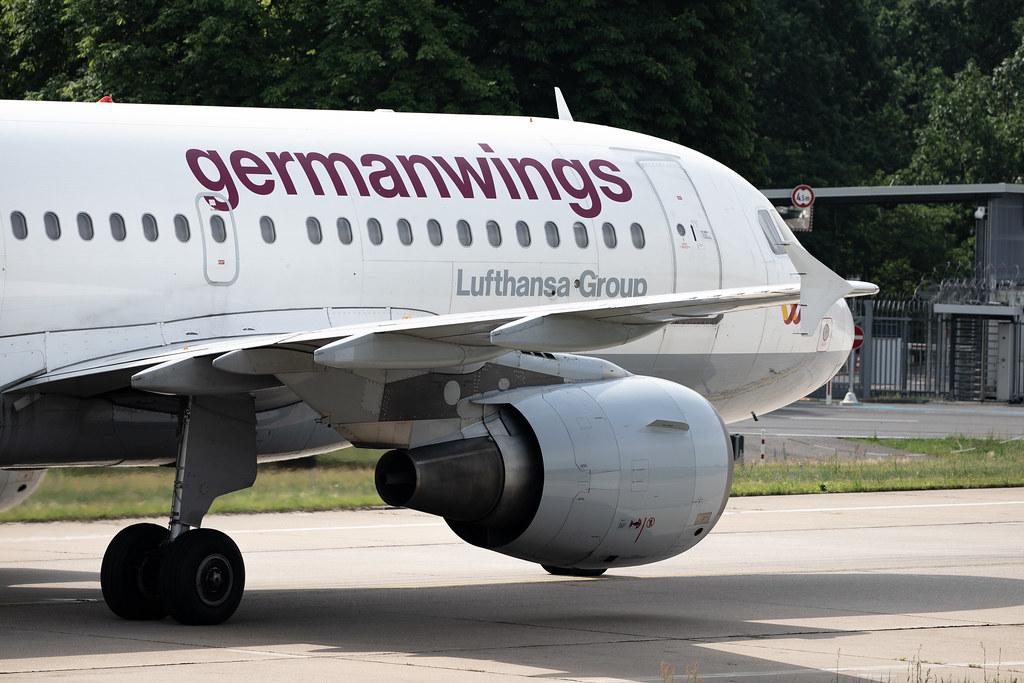 Flughafen Berlin Tegel (TXL): Eurowings Airbus A319-112 A319 operated by Germanwings D-AKNN MSN 1136