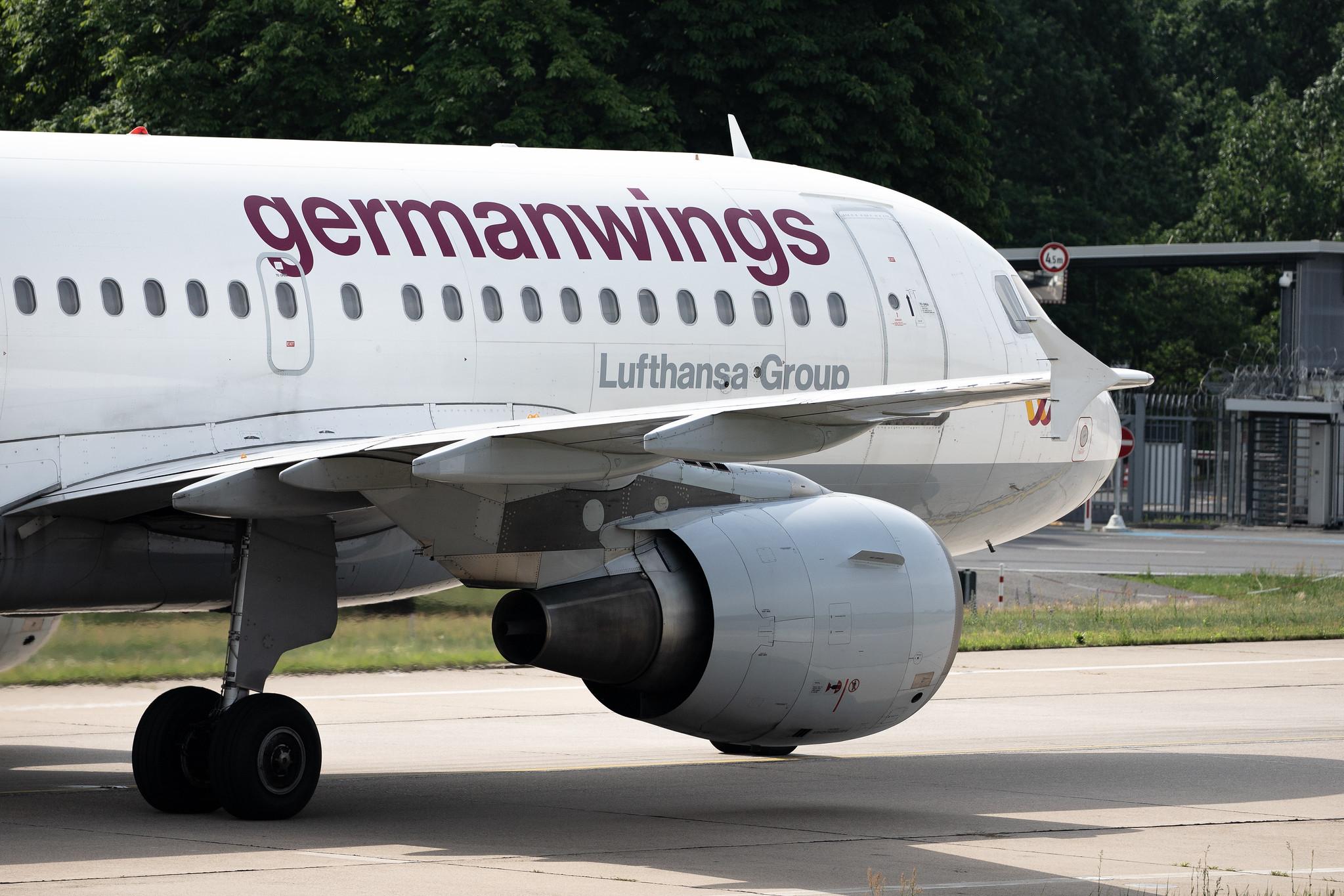 Flughafen Berlin Tegel (TXL): Eurowings Airbus A319-112 A319 operated by Germanwings D-AKNN MSN 1136