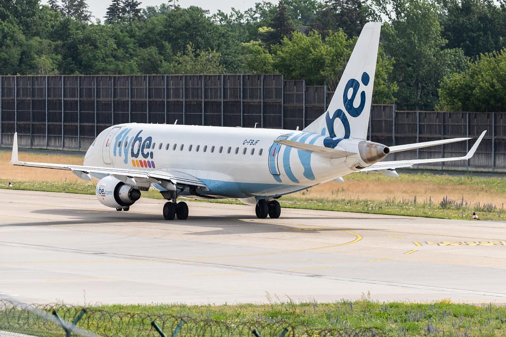 Flughafen Berlin Tegel (TXL): Flybe Embraer ERJ-175STD E75S G-FBJF MSN 17000341