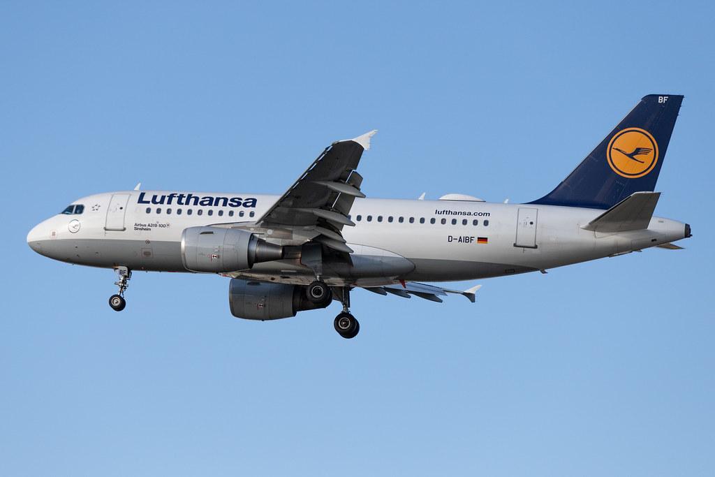 Hamburg Airport: Lufthansa (LH / DLH) |  Airbus A319-112 A319 | D-AIBF | MSN 4796