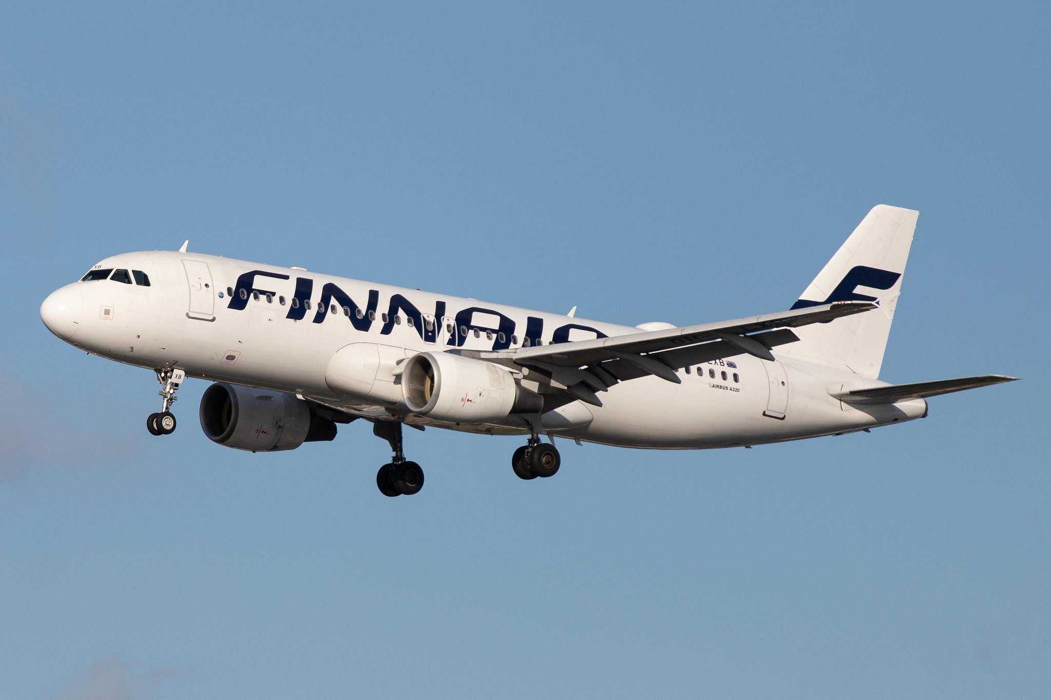 Hamburg Airport: Finnair (AY / FIN) |  Airbus A320-214 A320 | OH-LXB | MSN 1470