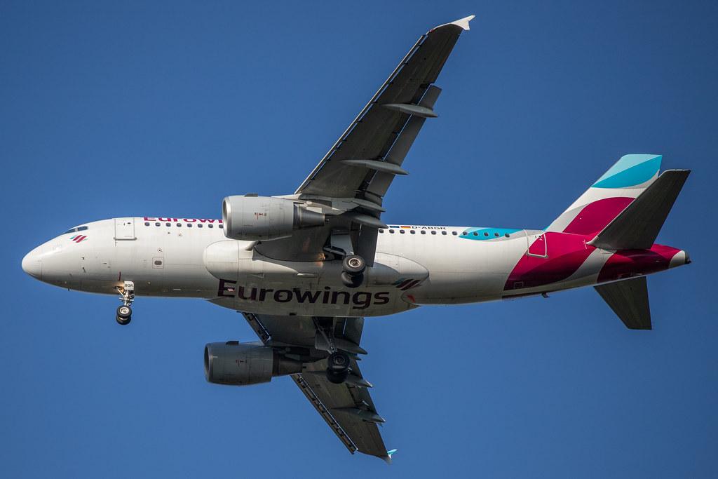 Hamburg Airport: Eurowings (EW / EWG) | Operator: Germanwings | Airbus A319-112 A319 | D-ABGR | MSN 3704