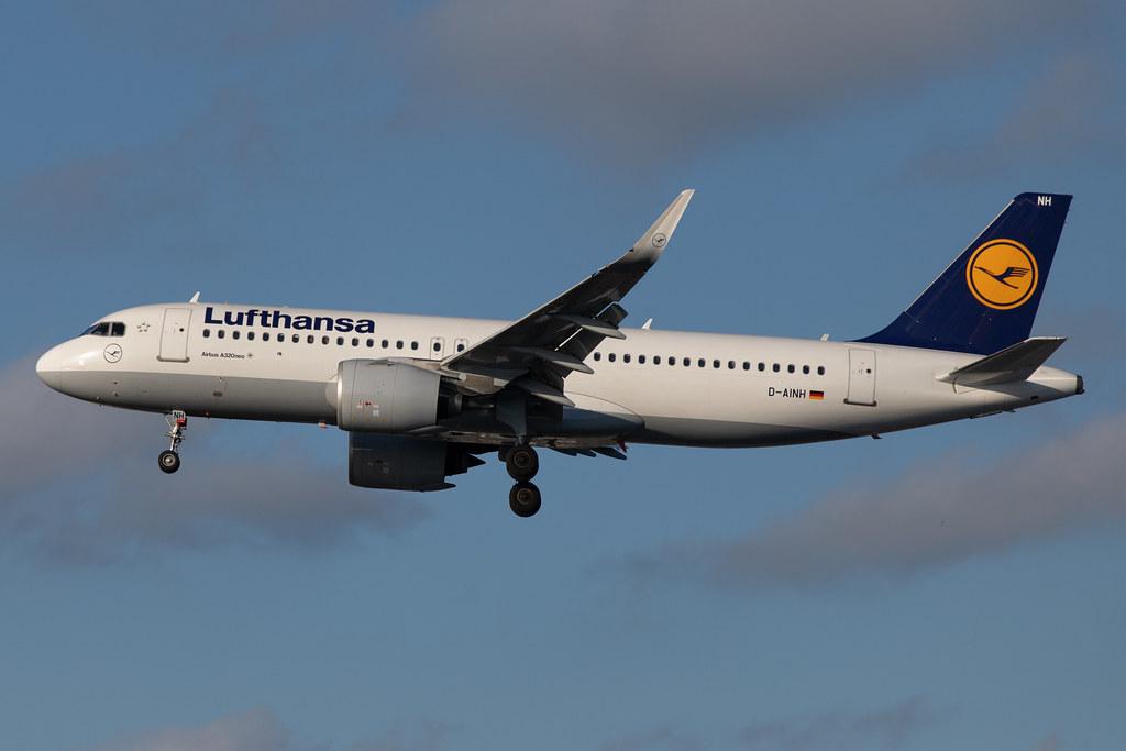 Hamburg Airport: Lufthansa (LH / DLH) |  Airbus A320-271N A20N | D-AINH | MSN 7648