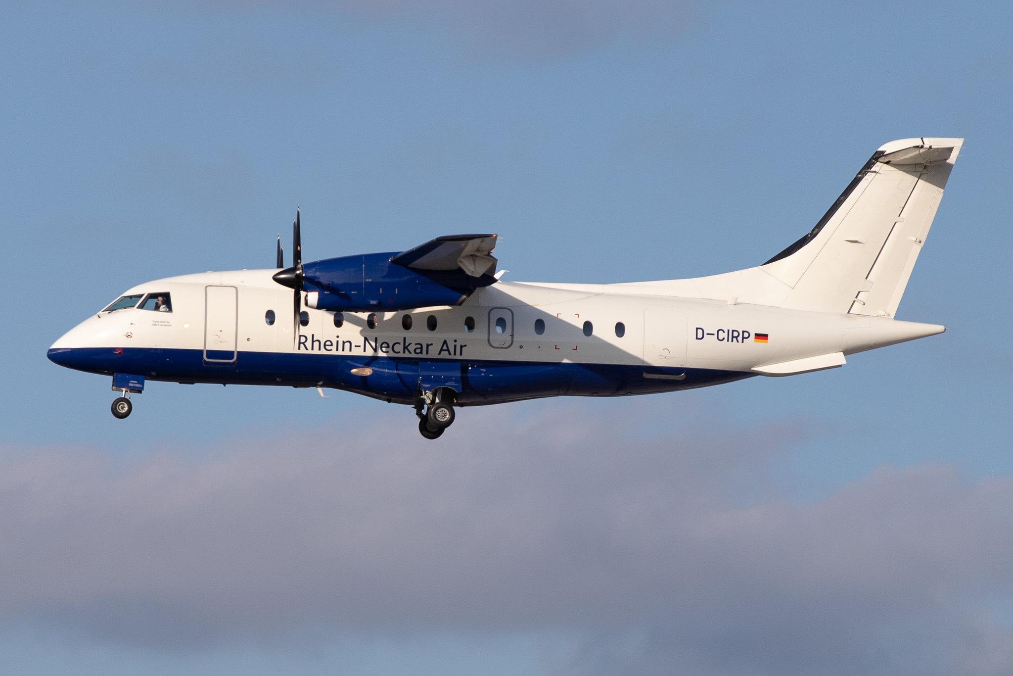 Hamburg Airport: Rhein-Neckar Air (M2 / MHV) | Operator: MHS Aviation |  Dornier 328-120 D328 | D-CIRP | MSN 3006