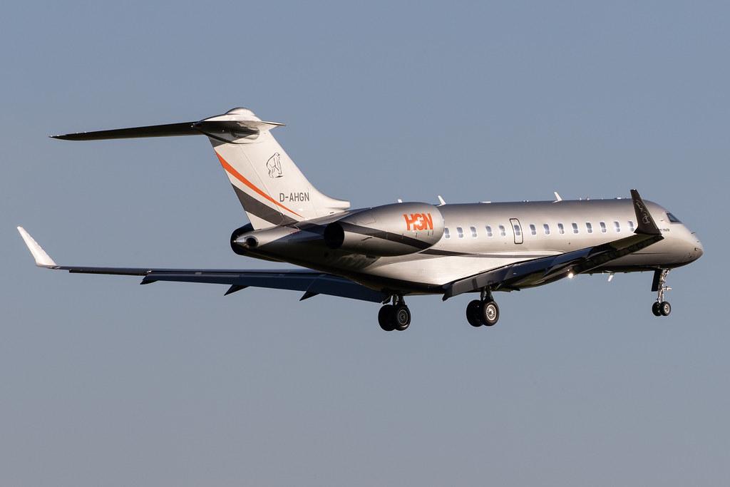 Hamburg Airport: Windrose Air Charter Bombardier |  Bombardier Global 6000 GLEX | D-AHGN | MSN 9814