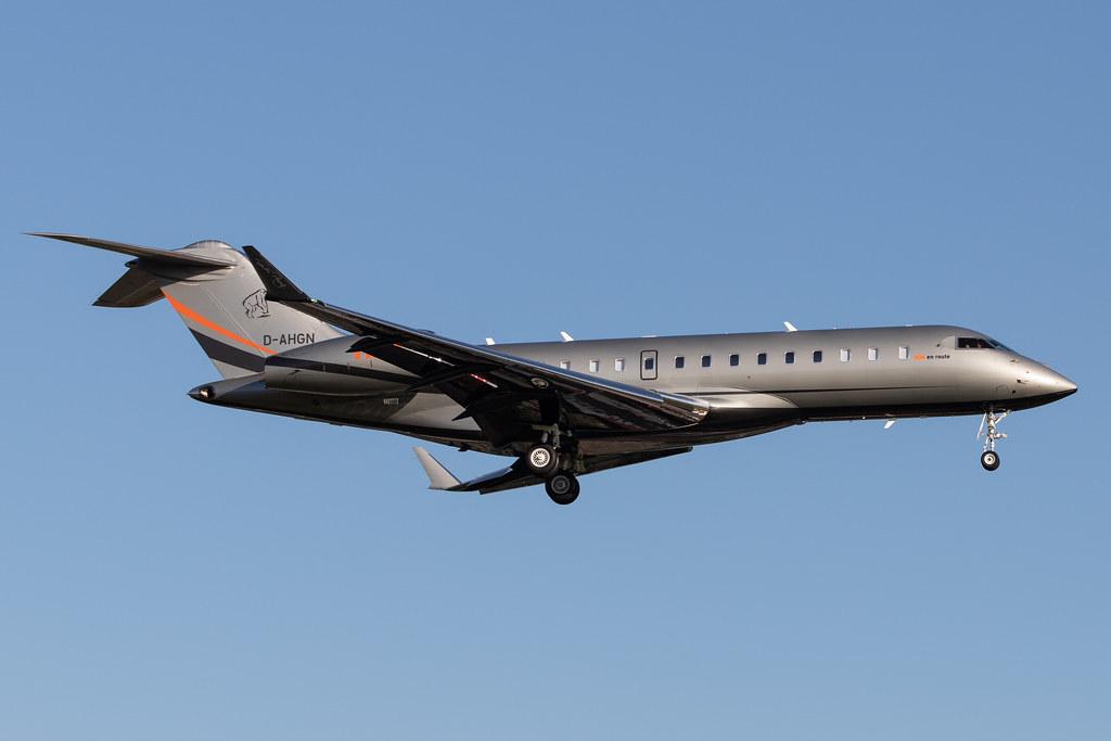 Hamburg Airport: Windrose Air Charter Bombardier |  Bombardier Global 6000 GLEX | D-AHGN | MSN 9814