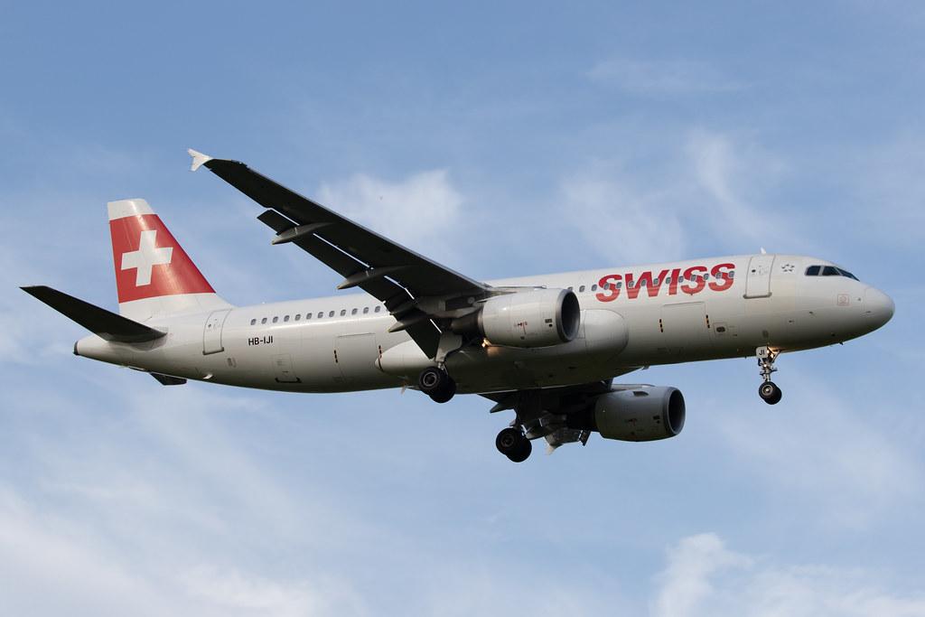 Hamburg Airport: Swiss (LX / SWR) | Airbus A320-214 A320 | HB-IJI | MSN 0577