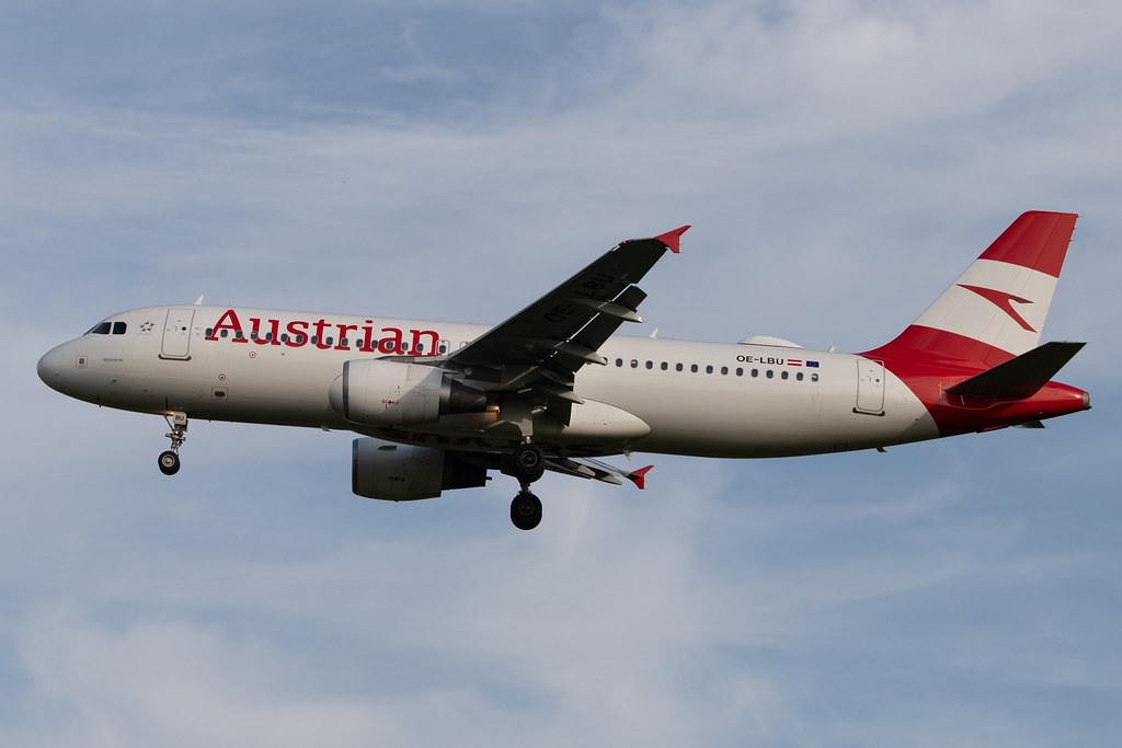 Hamburg Airport: Austrian Airlines (OS / AUA) | Airbus A320-214 A320 | OE-LBU | MSN 1478