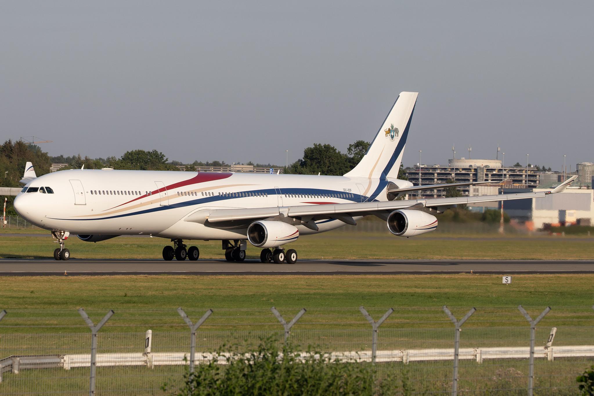 Hamburg Airport: Kingdom of Swaziland | Airbus A340-313 A343 | 3DC-SDF | MSN 406