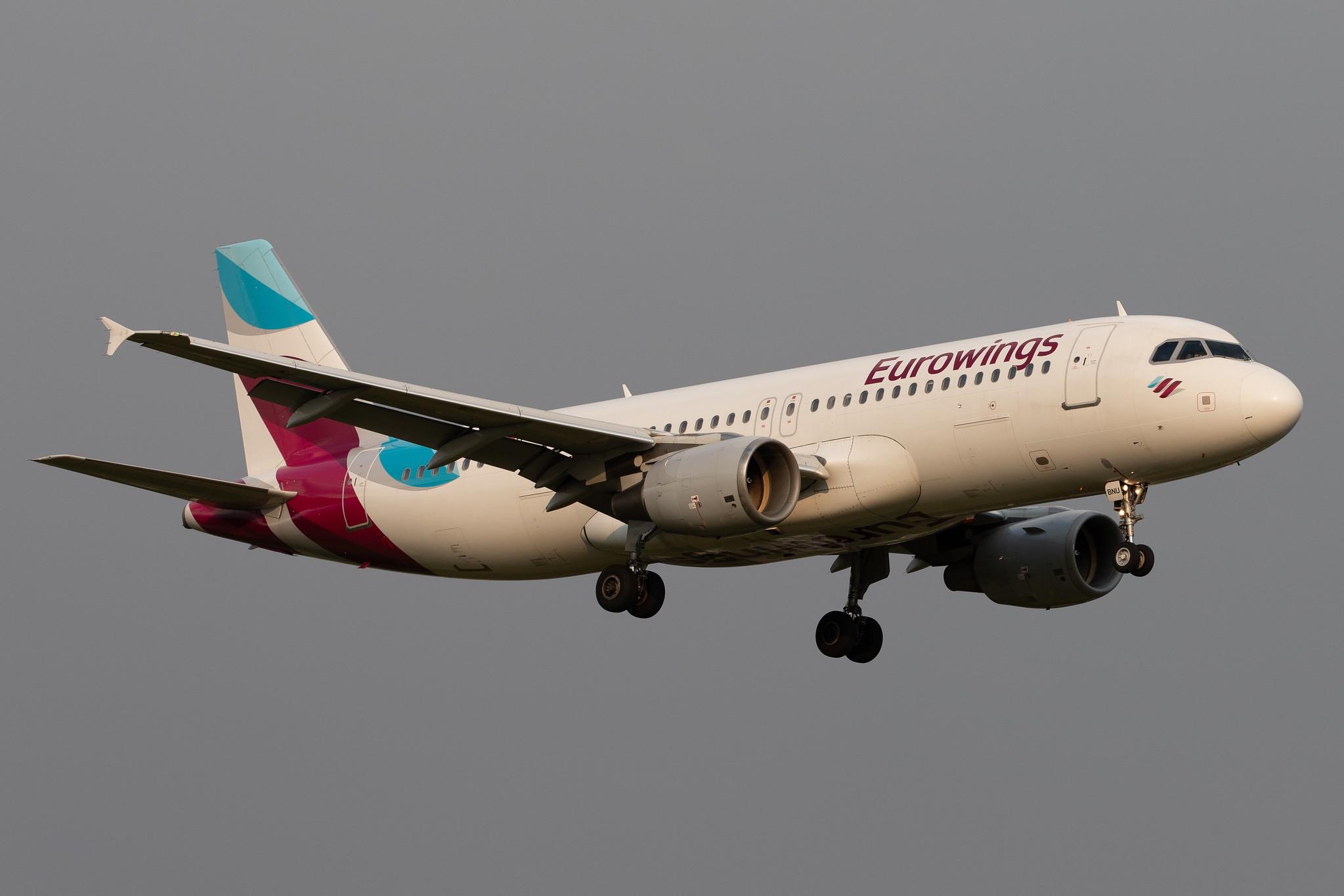 Hamburg Airport: Eurowings (EW / EWG) | Airbus A320-214 A320 | D-ABNU | MSN 2591