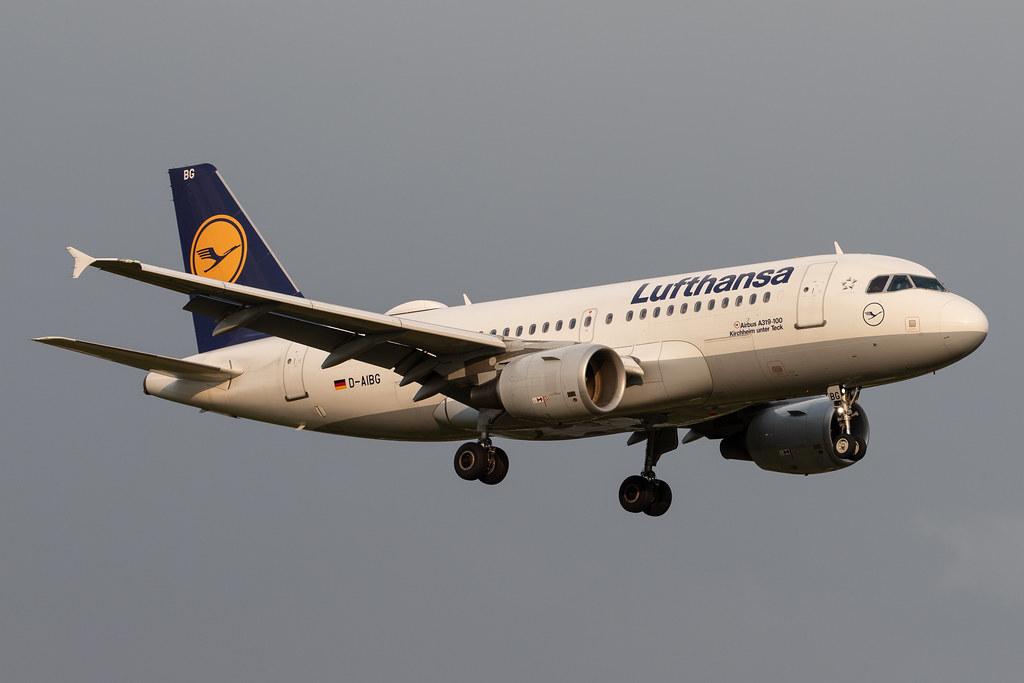 Hamburg Airport: Lufthansa (LH / DLH) | Airbus A319-112 A319 | D-AIBG | MSN 4841