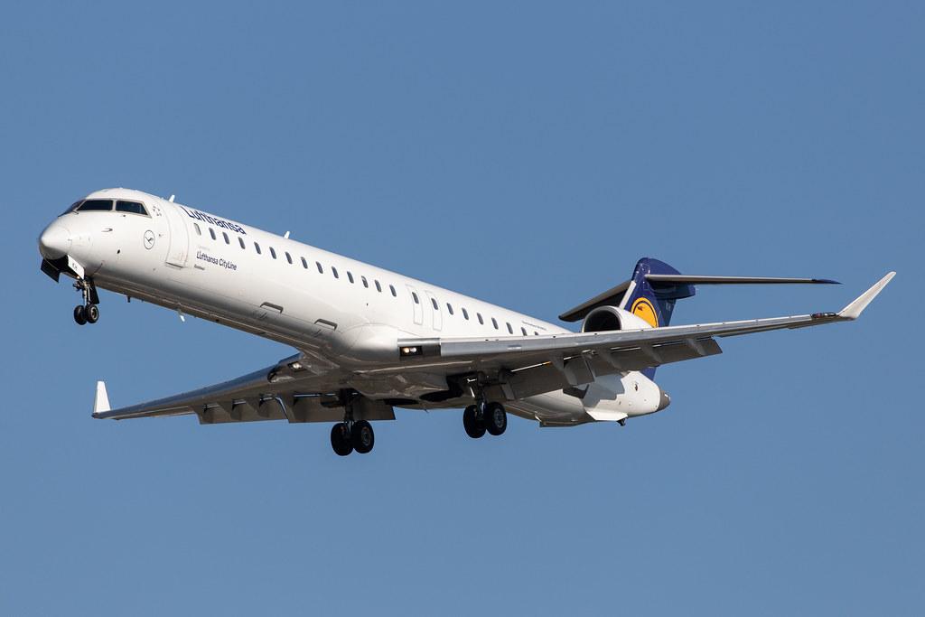 Frankfurt Airport: Lufthansa (LH / DLH) | Operator: Lufthansa CityLine |  Bombardier CRJ-900LR CRJ9 | D-ACKH | MSN 15085