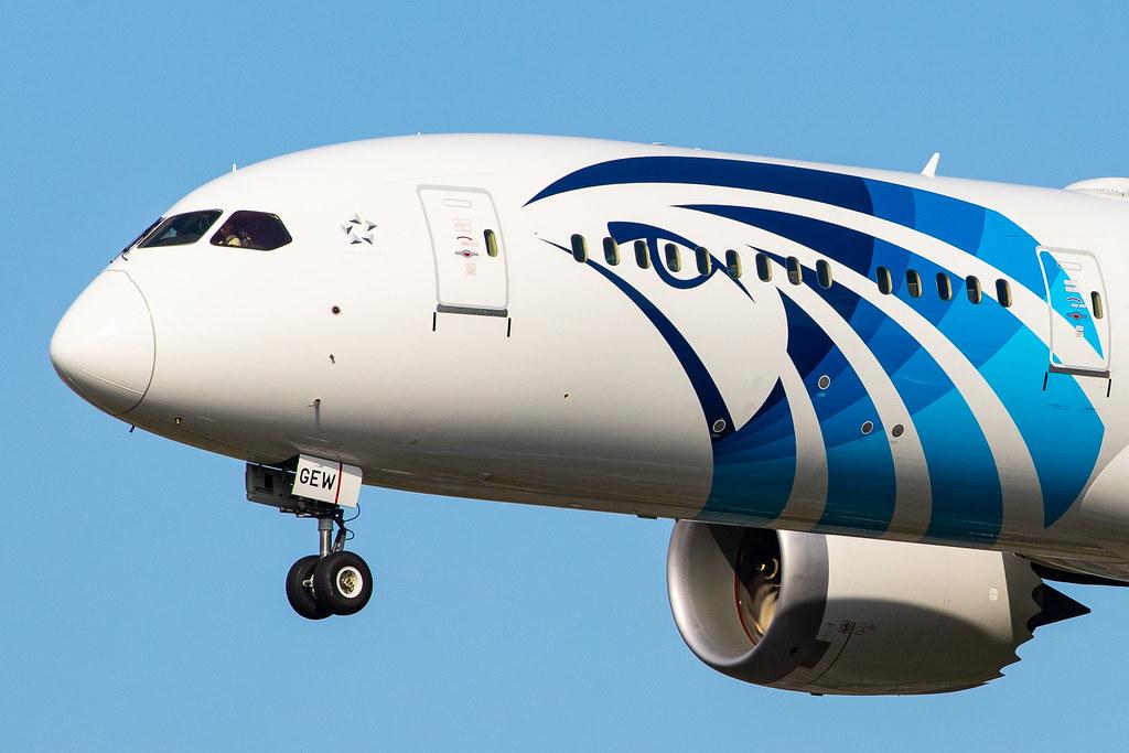 Frankfurt Airport: EgyptAir (MS / MSR) |  Boeing 787-9 Dreamliner B789 | SU-GEW | MSN 65093