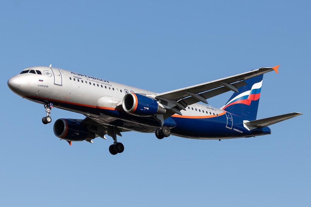 Frankfurt Airport: Aeroflot (SU / AFL) |  Airbus A320-214 A320 | VQ-BEJ | MSN 4160