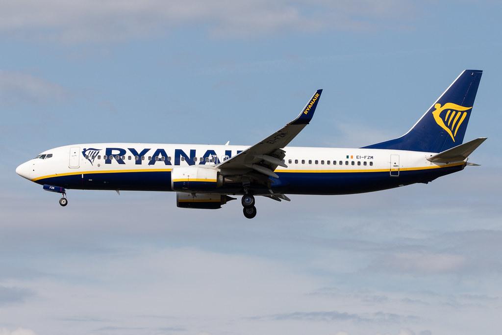 Frankfurt Airport: Ryanair (FR / RYR) |  Boeing 737-8AS B738 | EI-FZM | MSN 44785