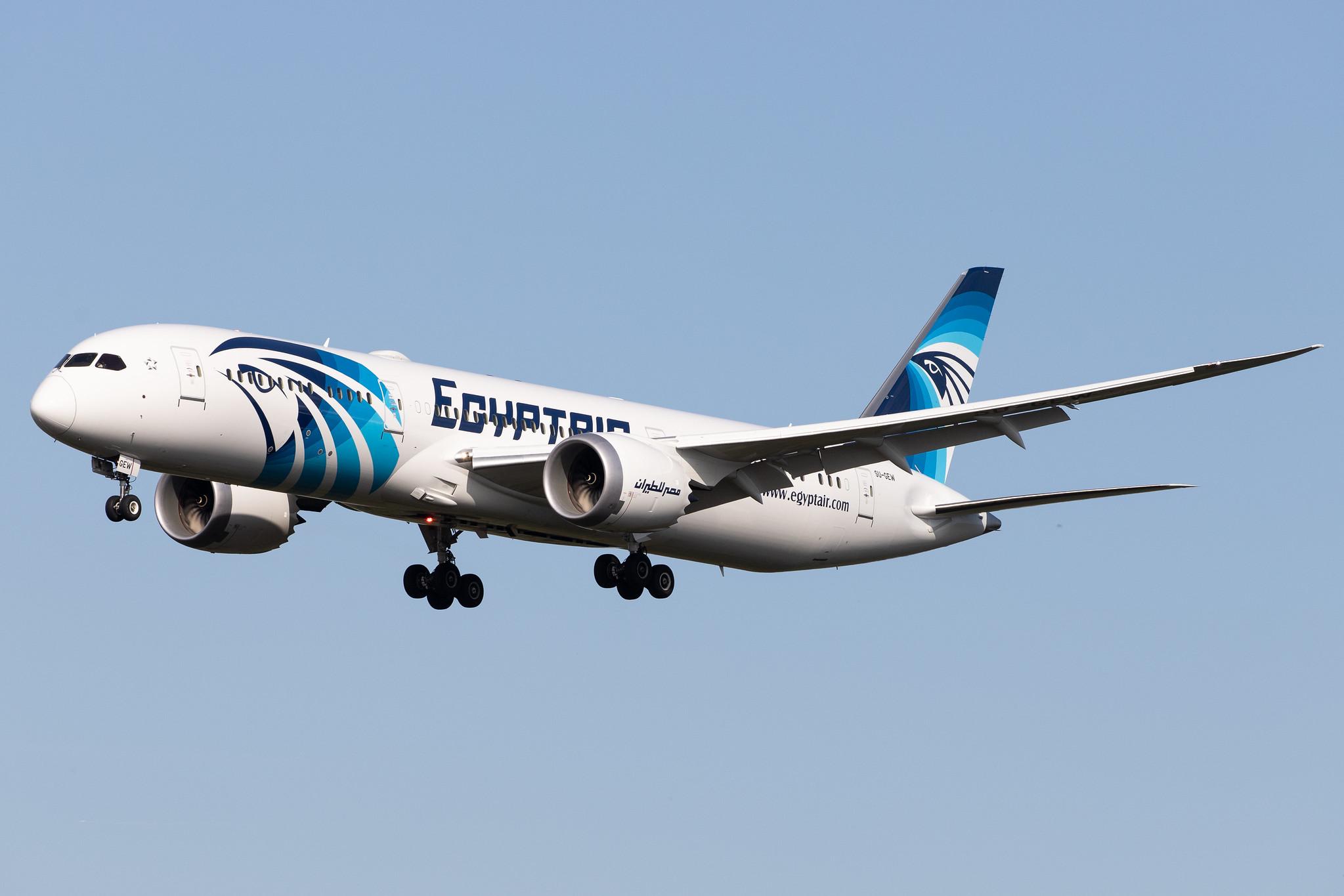 Frankfurt Airport: EgyptAir (MS / MSR) |  Boeing 787-9 Dreamliner B789 | SU-GEW | MSN 65093