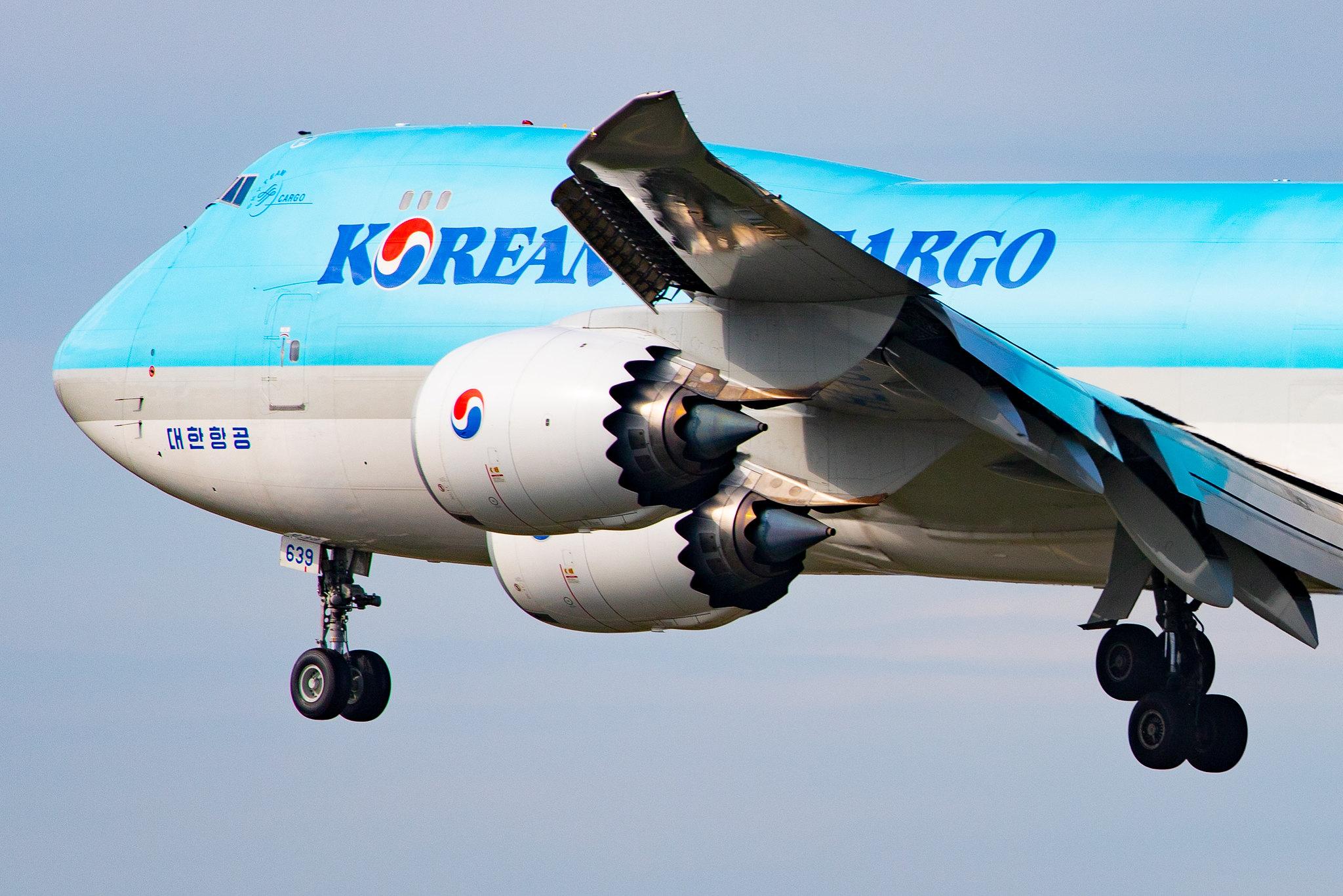 Frankfurt Airport: Korean Air Cargo (KE / KAL) | Operator: Korean Air |  Boeing 747-8B5(F) B748 | HL7639 | MSN 37653