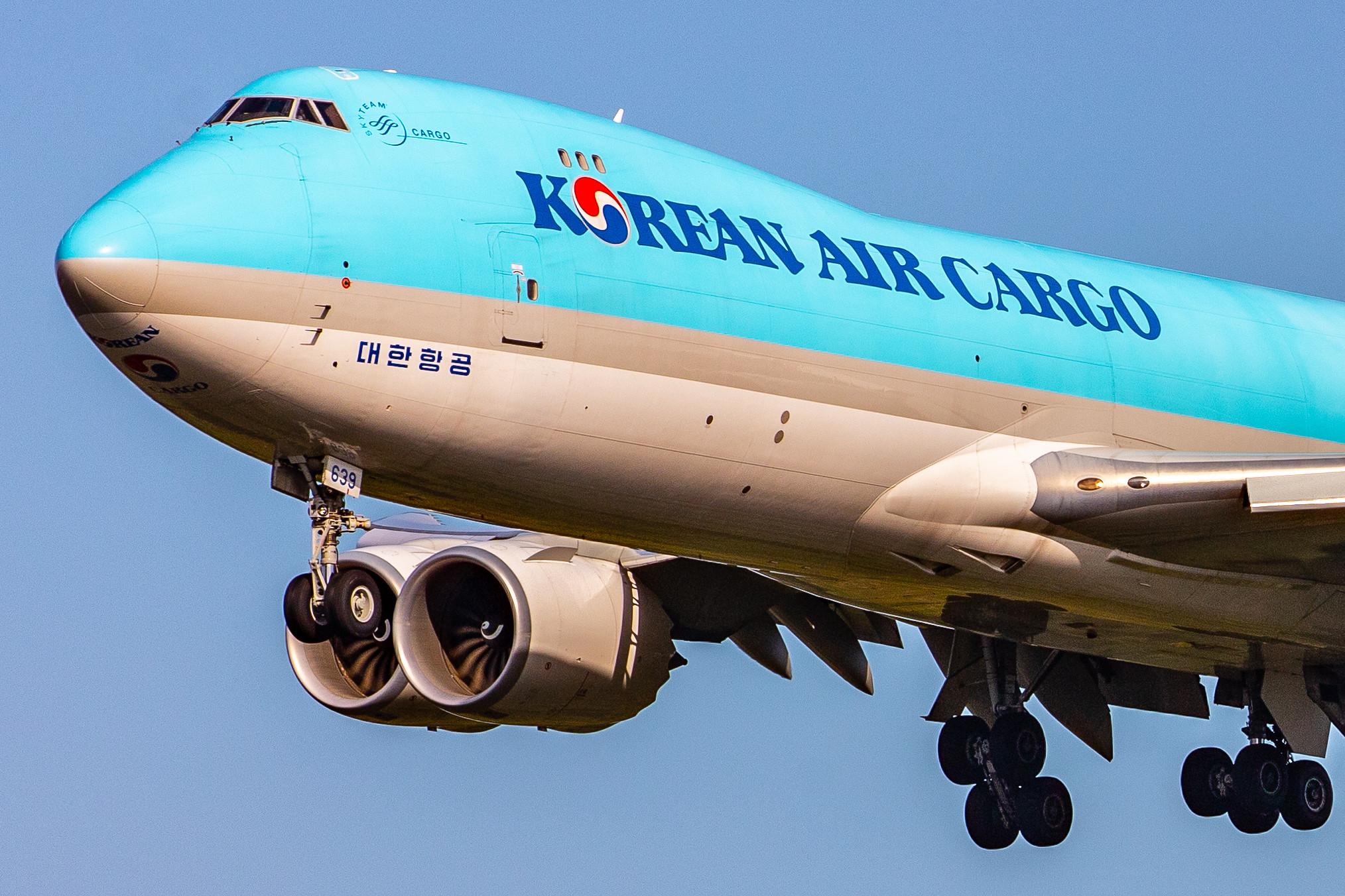 Frankfurt Airport: Korean Air Cargo (KE / KAL) | Operator: Korean Air |  Boeing 747-8B5(F) B748 | HL7639 | MSN 37653