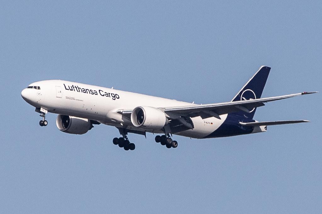 Frankfurt Airport: Lufthansa Cargo (/ GEC) |  Boeing 777-FBT B77L | D-ALFG | MSN 66090