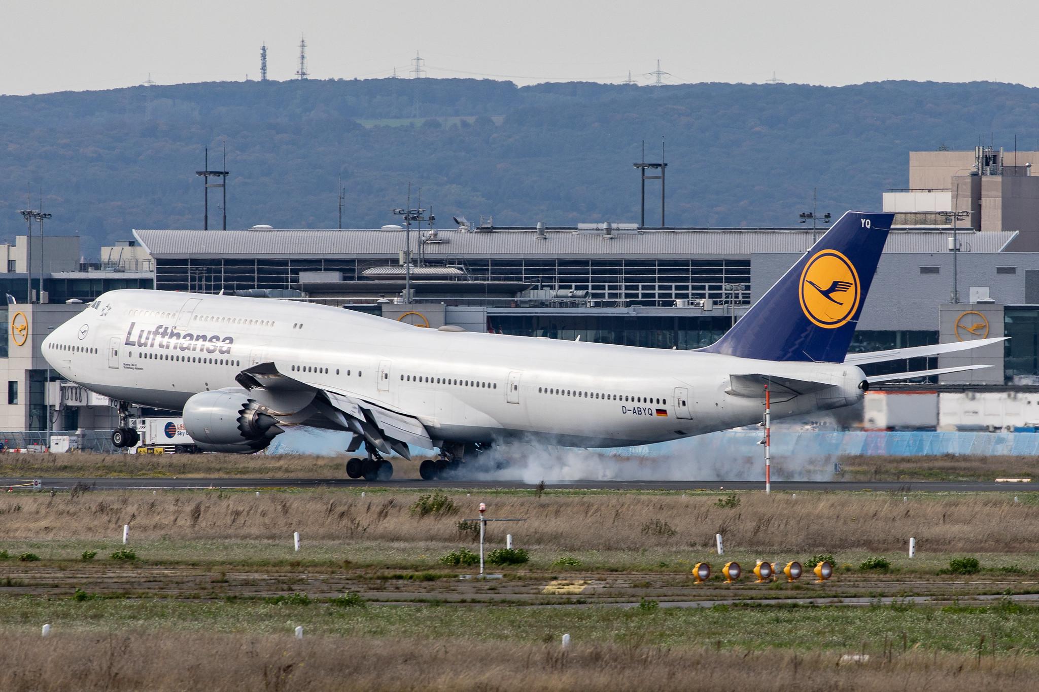 Frankfurt Airport: Lufthansa (LH / DLH) |  Boeing 747-830 B748 | D-ABYQ | MSN 37840