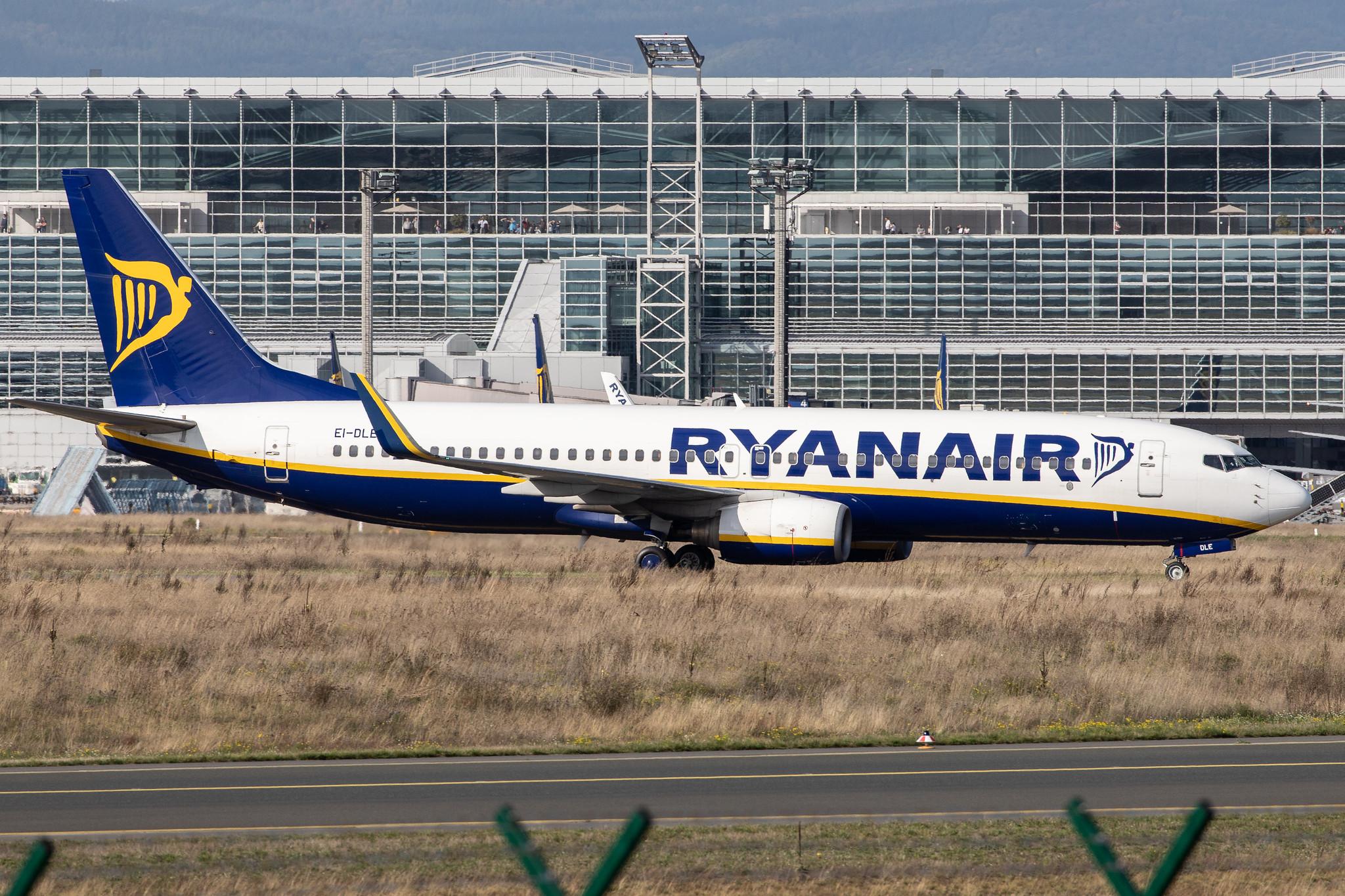 Frankfurt Airport: Ryanair (FR / RYR) |  Boeing 737-8AS B738 | EI-DLE | MSN 33587