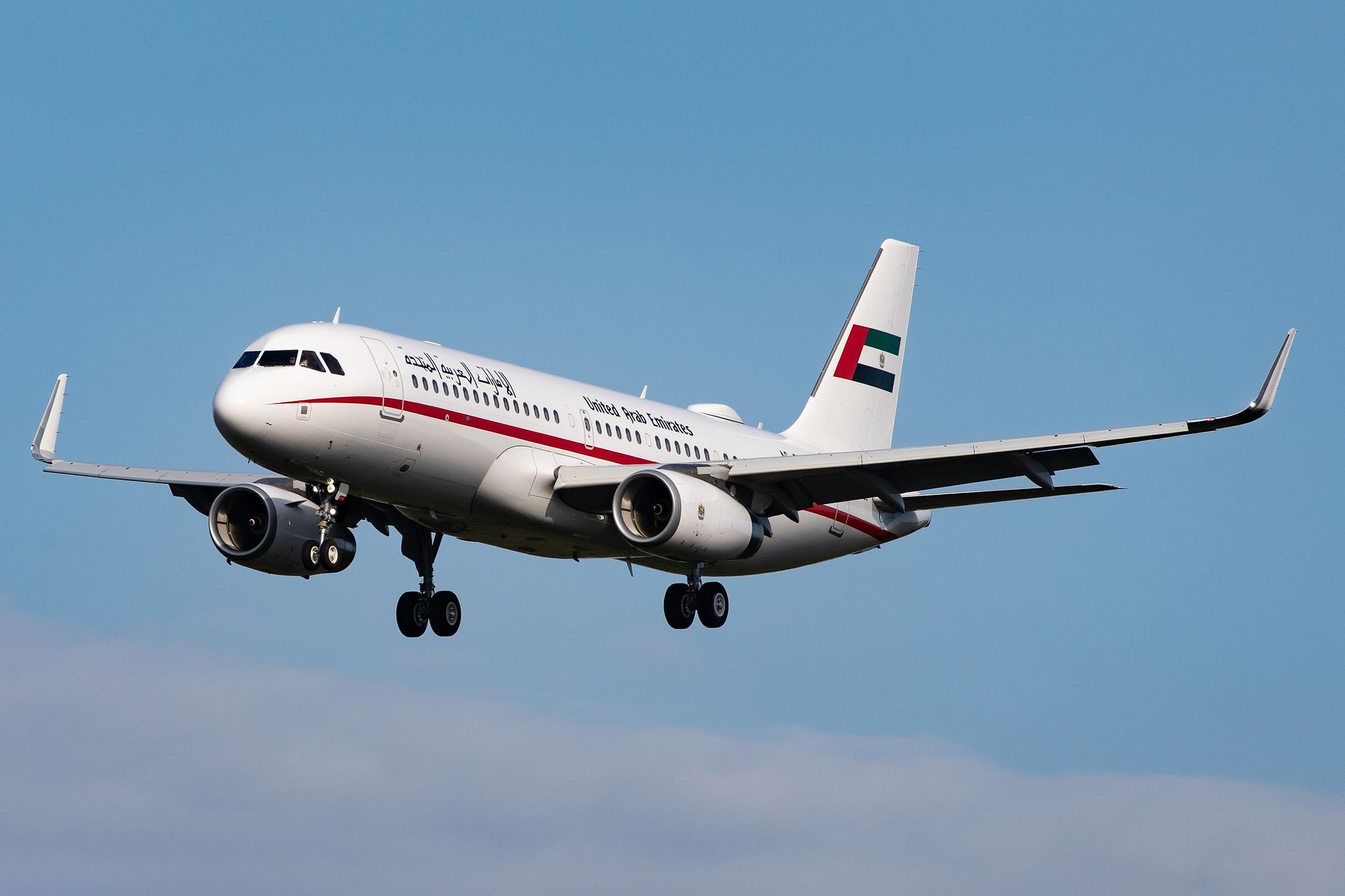 Frankfurt Airport: Sharjah Ruler  |  Airbus A320-232(CJ) A320 | A6-SHJ | MSN 6659