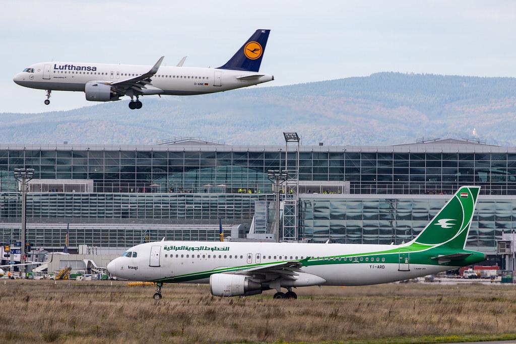 Frankfurt Airport: Iraqi Airways (IA / IAW) |  Airbus A320-214 A320 | YI-ARD | MSN 5464