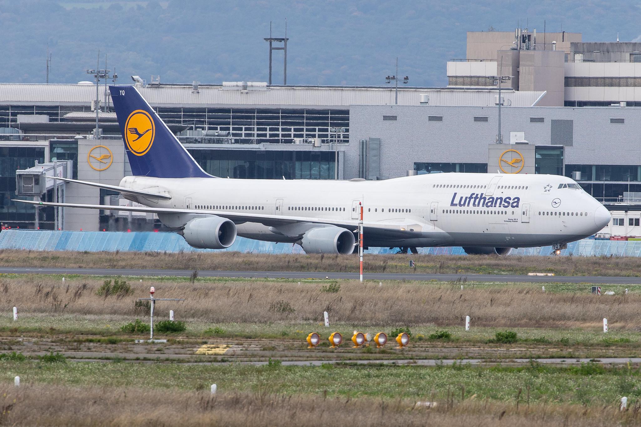 Frankfurt Airport: Lufthansa (LH / DLH) |  Boeing 747-830 B748 | D-ABYQ | MSN 37840
