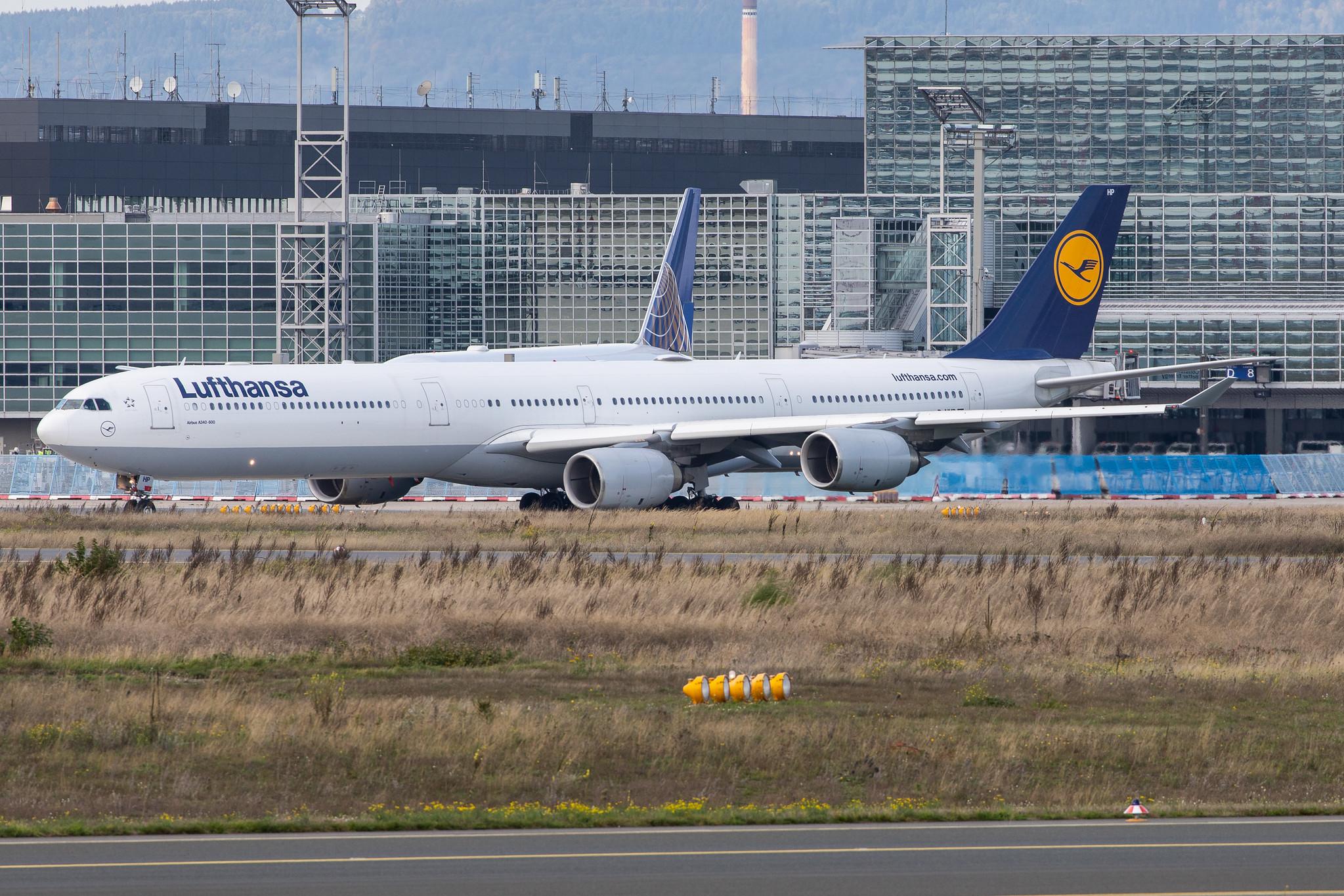 Frankfurt Airport: Lufthansa (LH / DLH) |  Airbus A340-642 A346 | D-AIHP | MSN 0771
