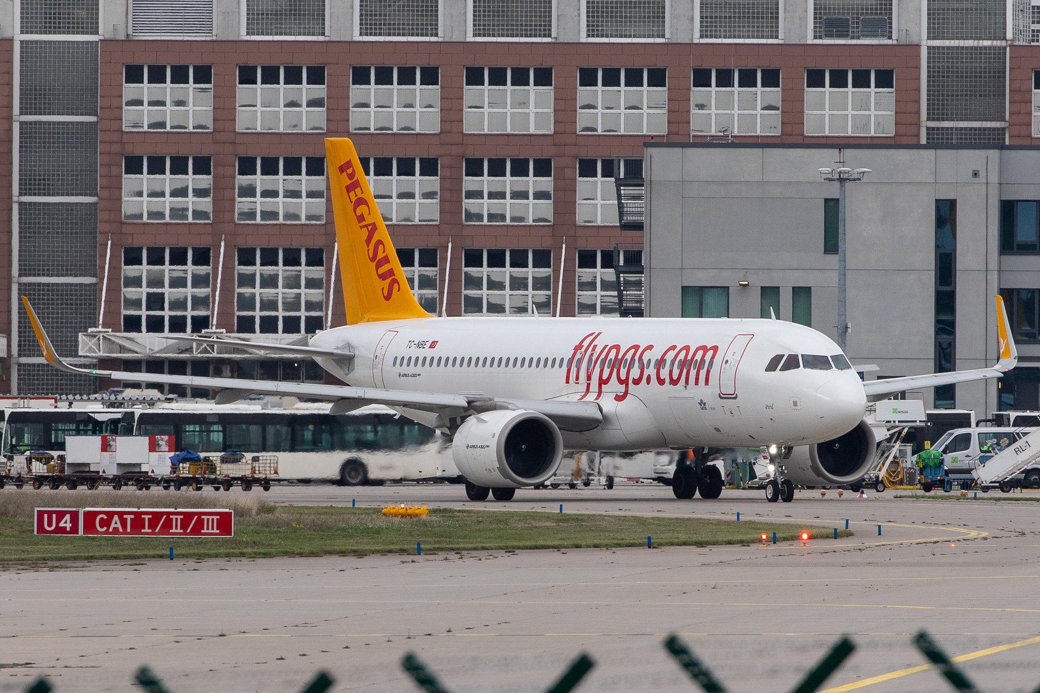 Frankfurt Airport: Pegasus Airlines (PC / PGT) |  Airbus A320-251N A20N | TC-NBE | MSN 7380