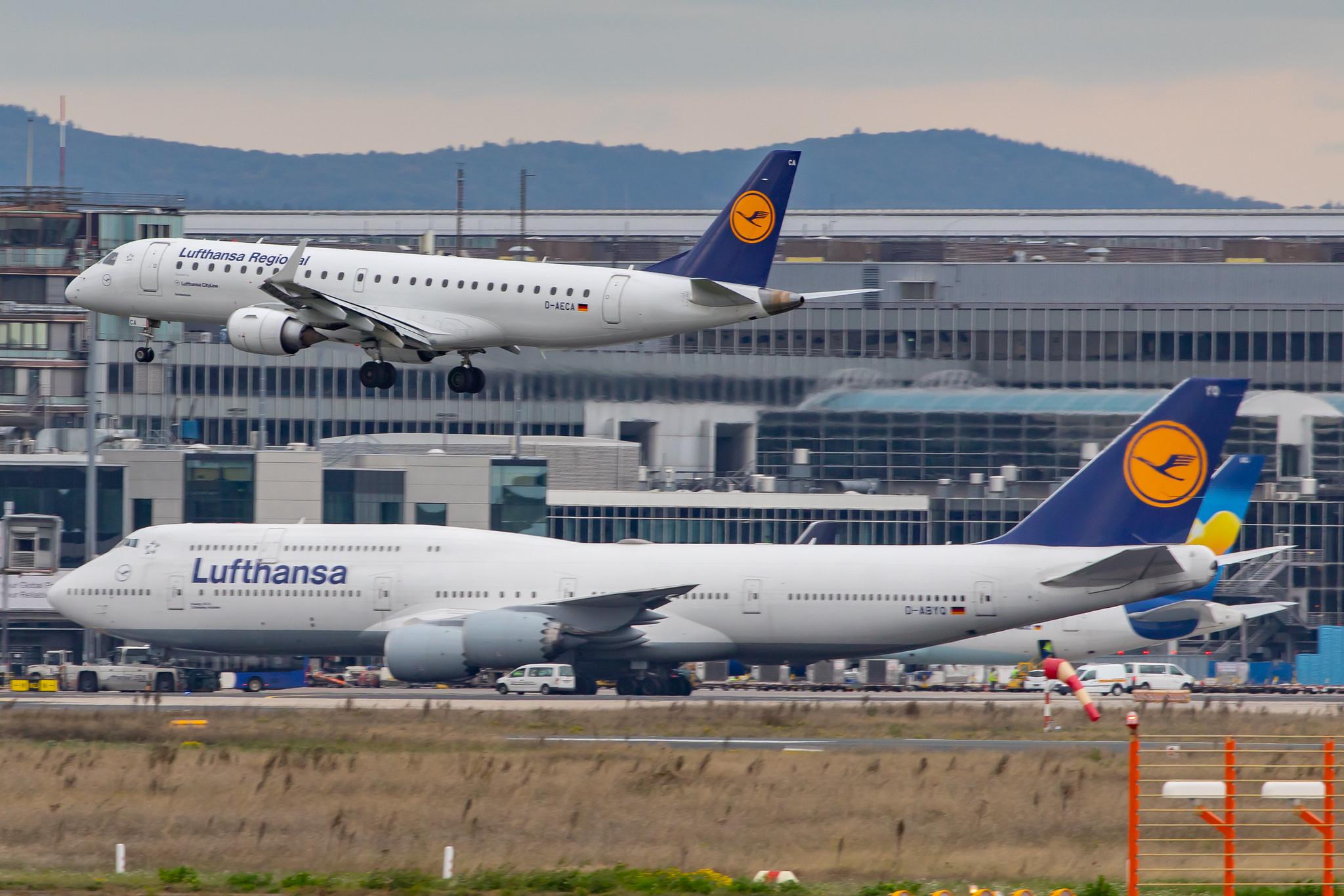 Frankfurt Airport: Lufthansa (LH / DLH) |  Boeing 747-830 B748 | D-ABYQ | MSN 37840