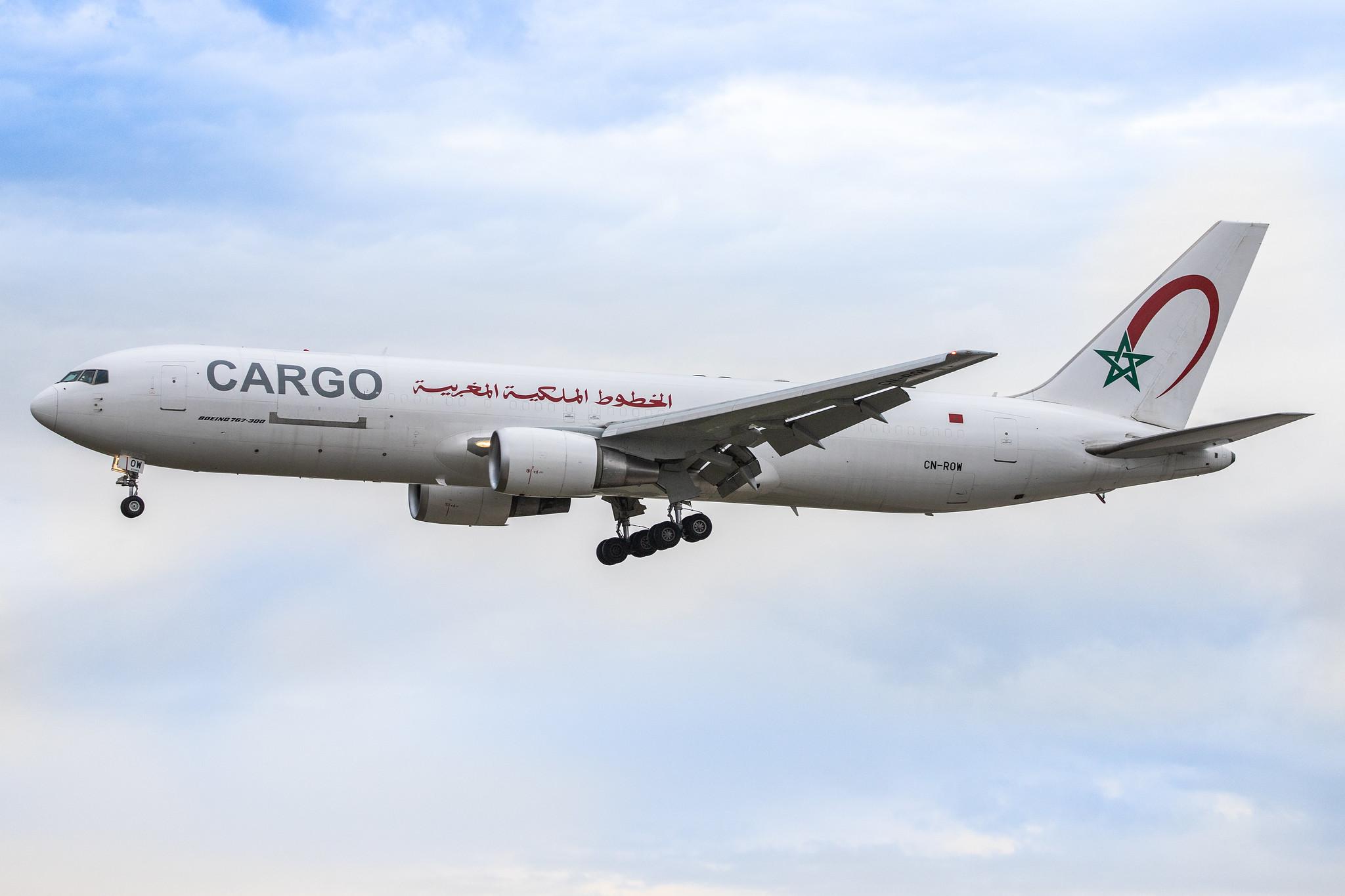 Frankfurt Airport: Royal Air Maroc Cargo (AT / RAM) | Operator: Royal Air Maroc |  Boeing 767-343(ER)(BCF) B763 | CN-ROW | MSN 30008