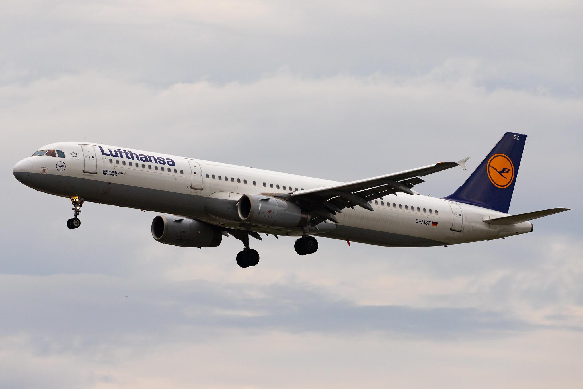 Frankfurt Airport: Lufthansa (LH / DLH) |  Airbus A321-231 A321 | D-AISZ | MSN 4085