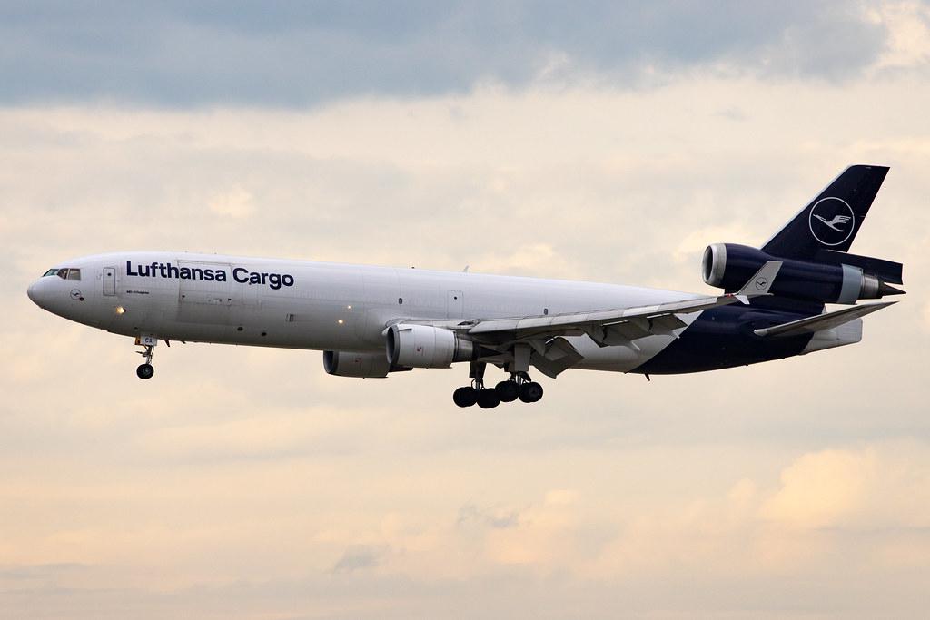 Frankfurt Airport: Lufthansa Cargo (/ GEC) |  McDonnell Douglas MD-11F MD11 | D-ALCA | MSN 48781