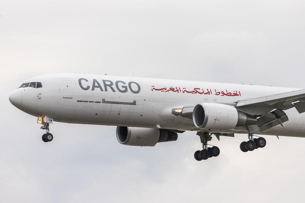 Frankfurt Airport: Royal Air Maroc Cargo (AT / RAM) | Operator: Royal Air Maroc |  Boeing 767-343(ER)(BCF) B763 | CN-ROW | MSN 30008