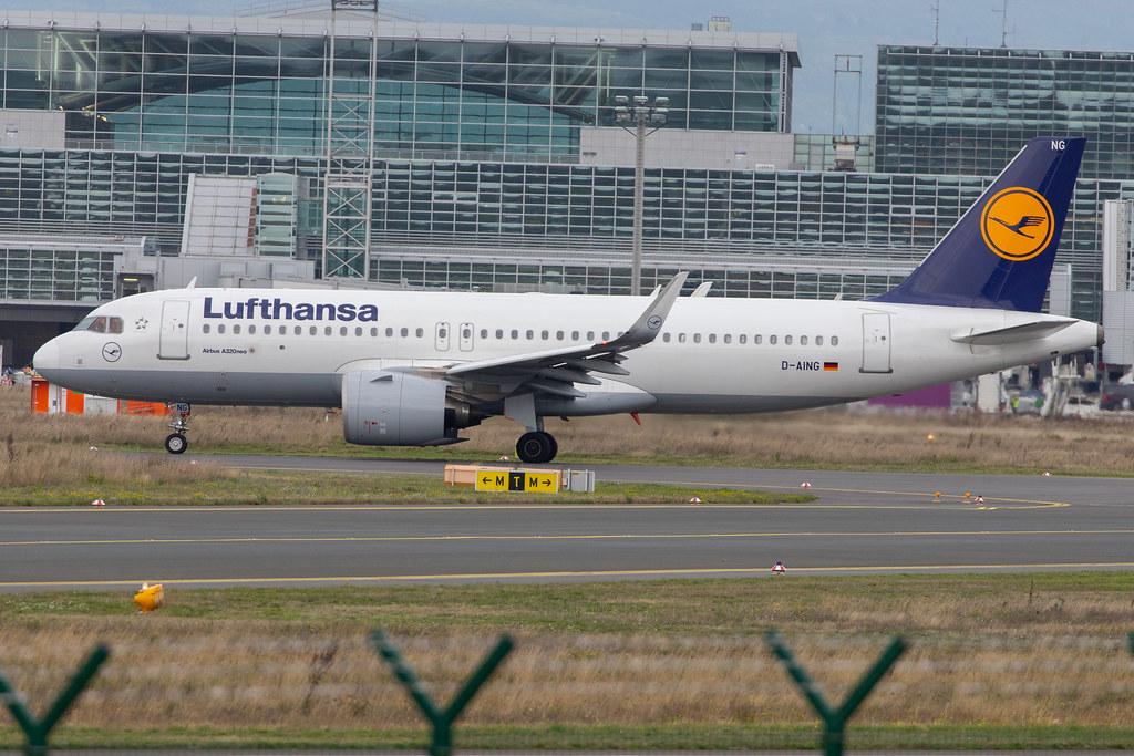 Frankfurt Airport: Lufthansa (LH / DLH) |  Airbus A320-271N A20N | D-AING | MSN 7588