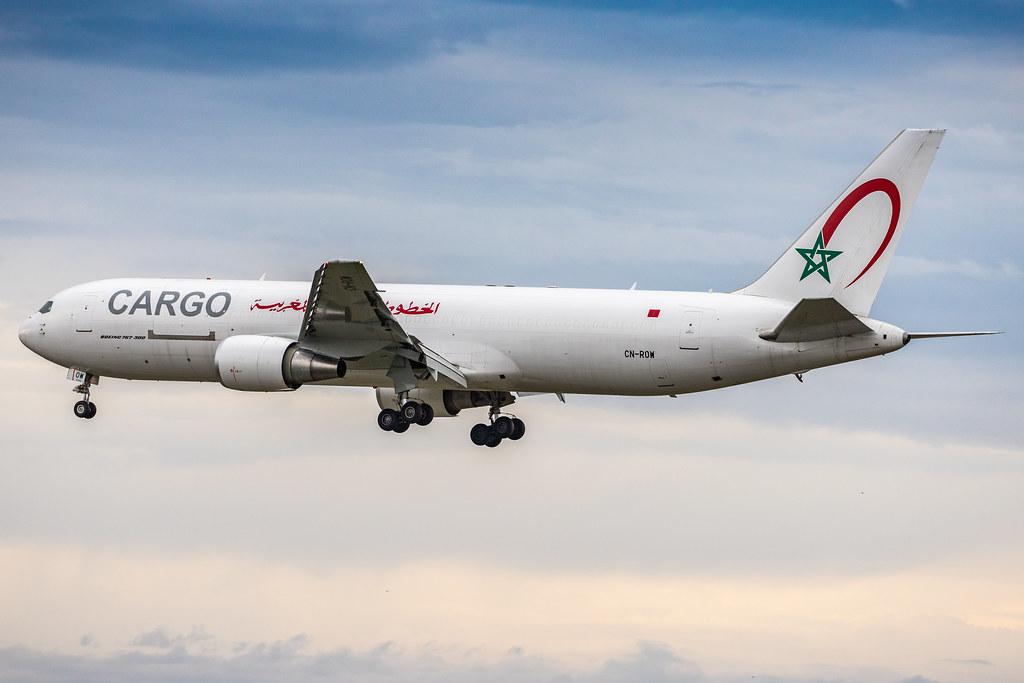 Frankfurt Airport: Royal Air Maroc Cargo (AT / RAM) | Operator: Royal Air Maroc |  Boeing 767-343(ER)(BCF) B763 | CN-ROW | MSN 30008