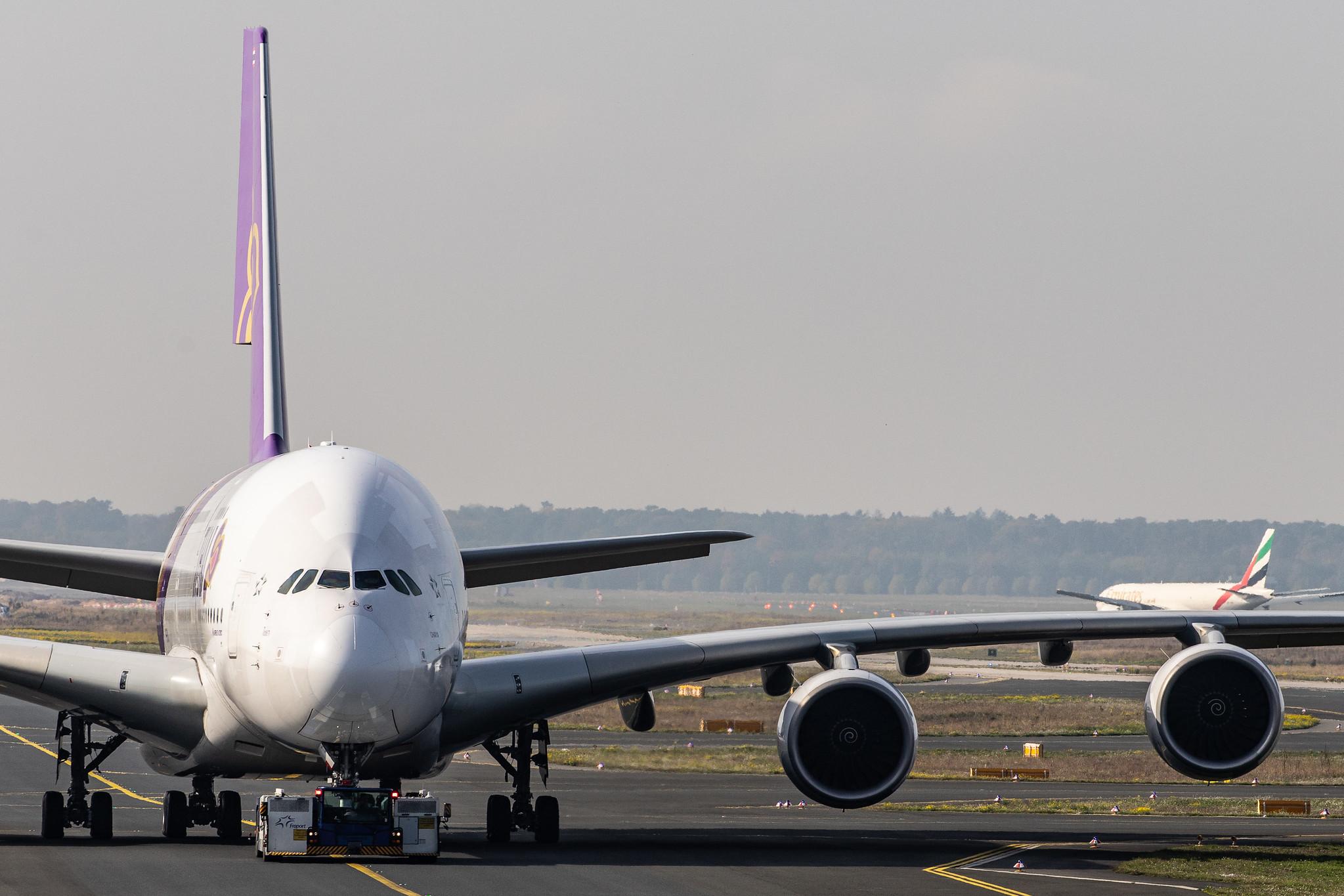Frankfurt Airport: Thai Airways (TG / THA) |  Airbus A380-841 A388 | HS-TUC | MSN 100