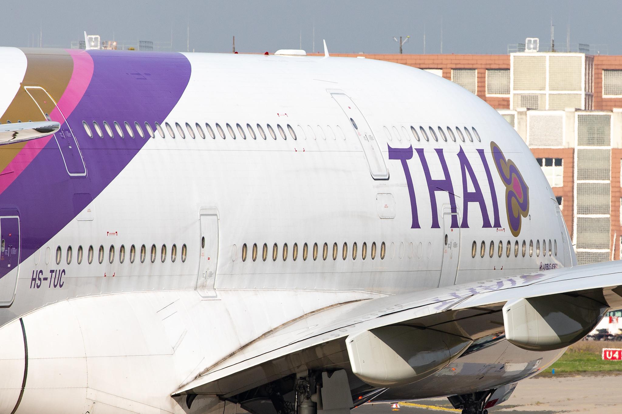 Frankfurt Airport: Thai Airways (TG / THA) |  Airbus A380-841 A388 | HS-TUC | MSN 100