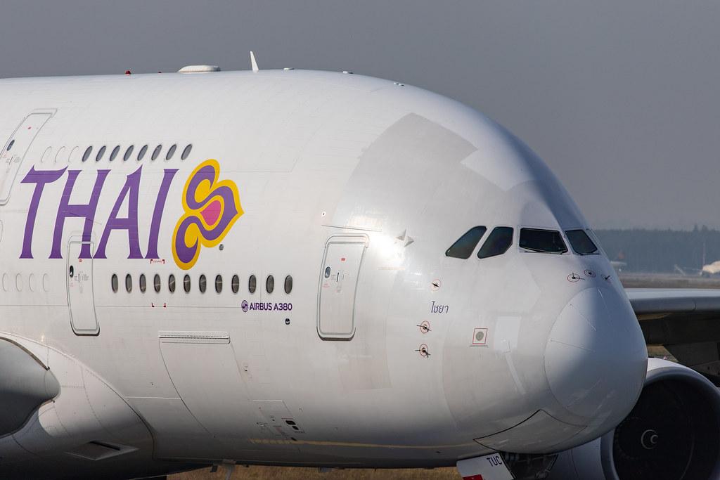 Frankfurt Airport: Thai Airways (TG / THA) |  Airbus A380-841 A388 | HS-TUC | MSN 100